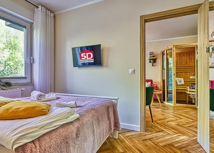 Podrozniczy Z Prywatna Sauna Blisko Elementsa - 5d * Сверадув-Здруй