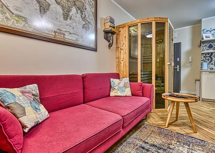 Апартаменты Podrozniczy Z Prywatna Sauna Blisko Elementsa - 5d *